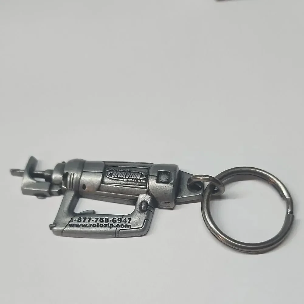 RotoZip Metal Keychain